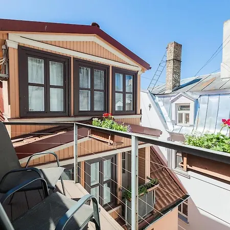 Old Town Secret Terrace Loft Appartement Riga